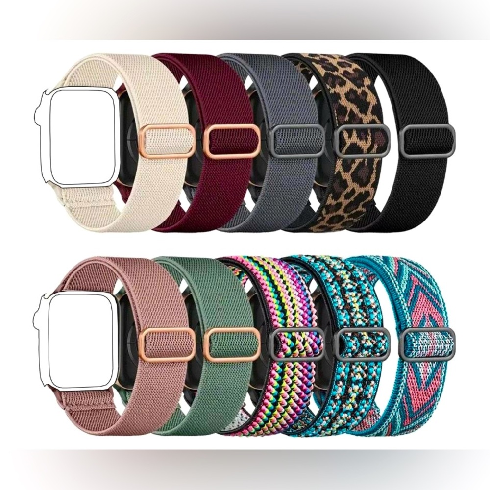 Nylon Watch Band for Summer (Band Only), 10pcs